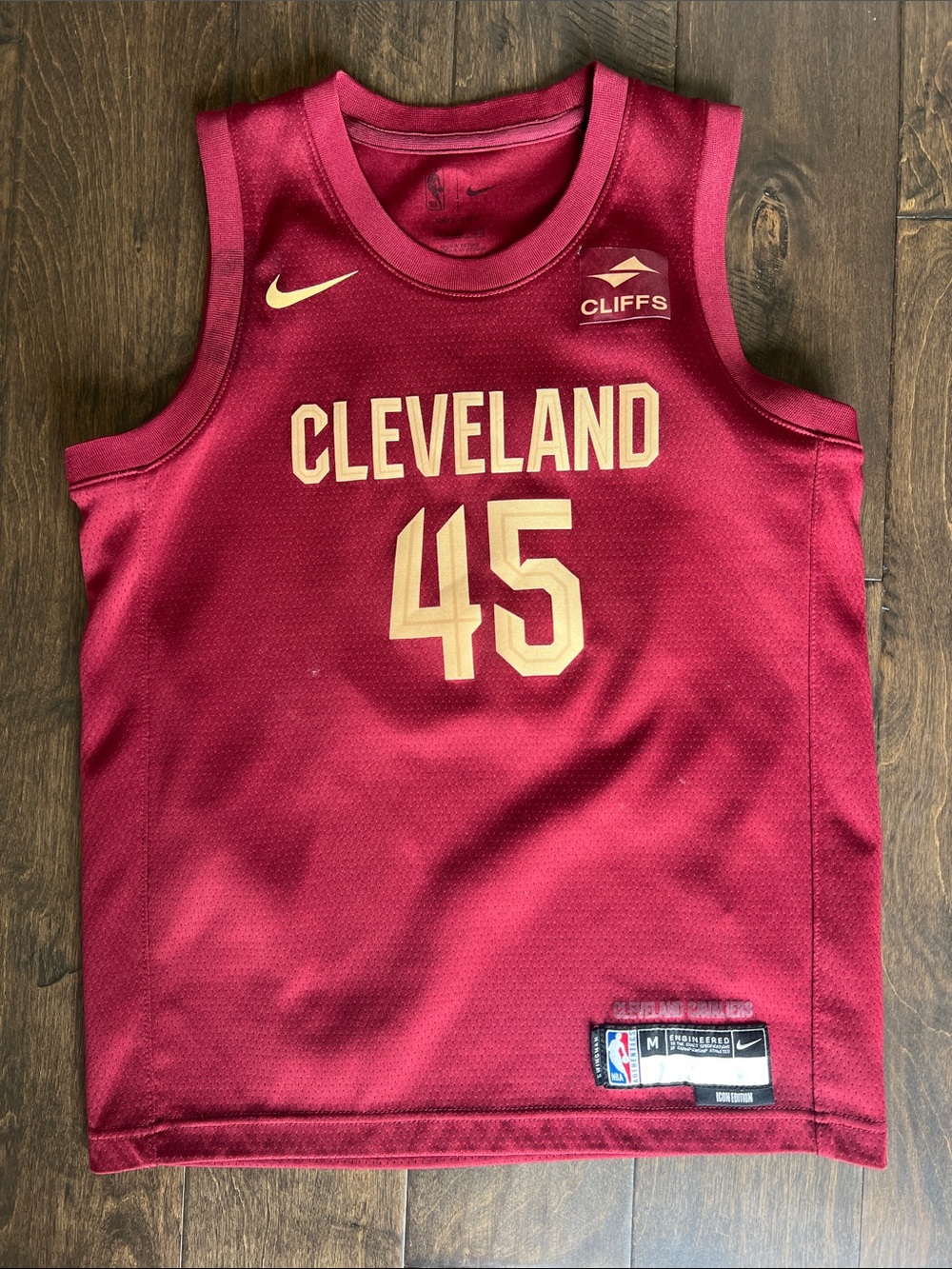 Donovan Mitchell Nike Cleveland Jersey #45